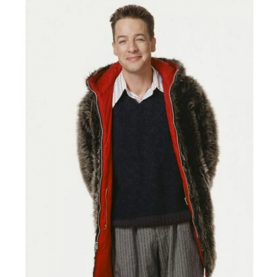 3rd Rock From The Sun French Stewart Fur Reversible Coat