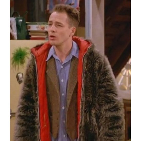 3rd Rock From The Sun French Stewart Fur Reversible Coat