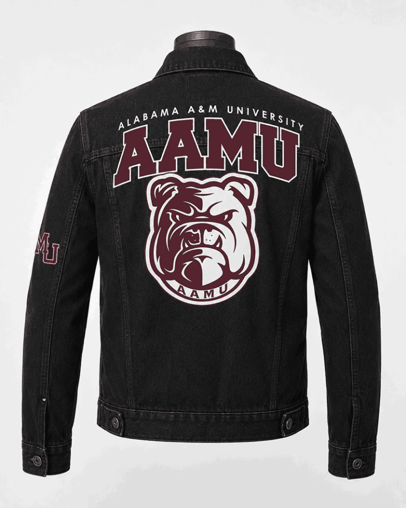 Alabama A&M University Style Denim Jacket - Unisex