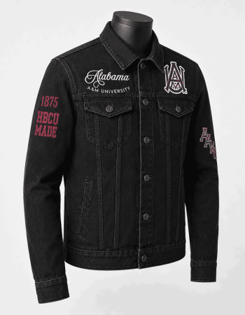 Alabama A&M University Style Denim Jacket - Unisex