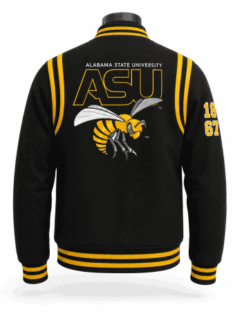 Alabama State Style Varsity Wool Jacket - Unisex
