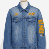 Alabama State University Style Denim Jacket - Unisex