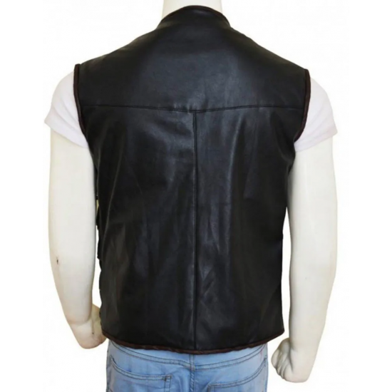 Anthony Lemke Dark Matter Leather Vest