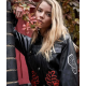 Anya Taylor Joy Photoshoot The Laterals Black Leather Jacket