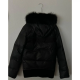 Authentic Japanese Style LGB Fur Hoodie Jacket in Black