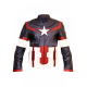 Avengers 2 Age of Ultron :Chris Evans Captain America Leather Jacket