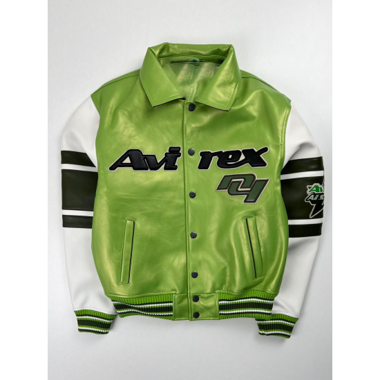 Avirex Metallic Green Icon Jacket
