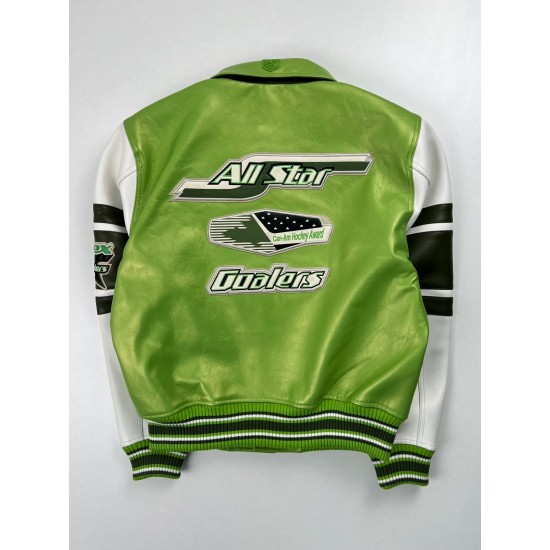 Avirex Metallic Green Icon Jacket