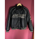Avirex Palace Leather Jacket Black