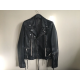 Bed JW Ford Distressed Black Biker Jacket