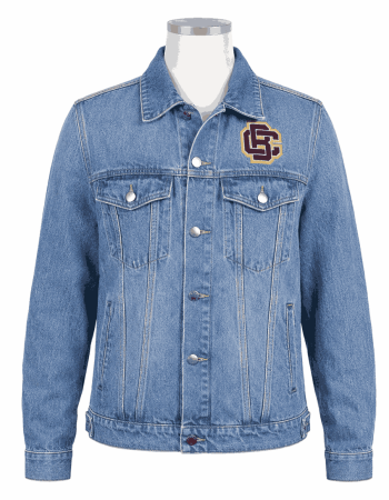 Bethune Cookman University Style Denim Jacket - Unisex