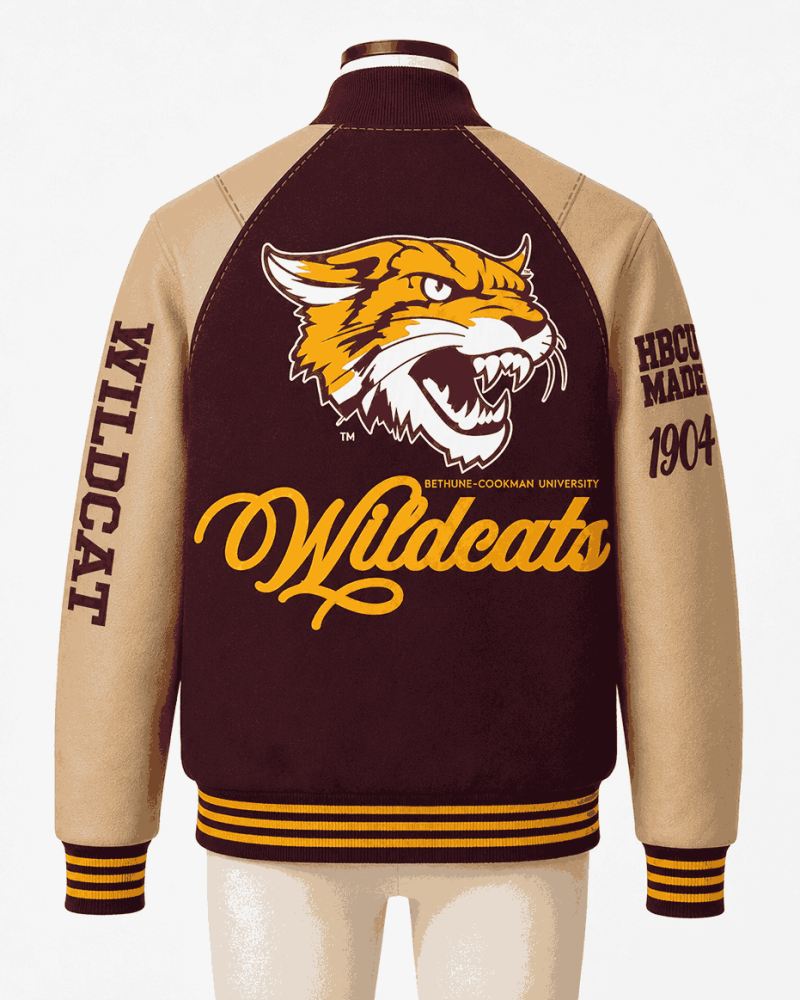 Bethune Cookman University Style Varsity Jacket - Unisex