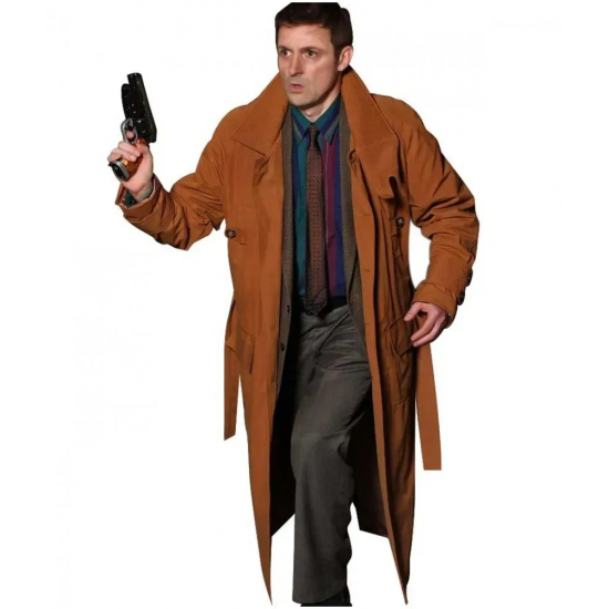 Blade Runner Harrison Ford Trench Coat