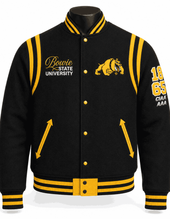 Bowie State University Style Varsity Jacket - Unisex