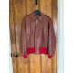 Calvin Klein Brown Leather Jacket