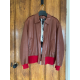 Calvin Klein Brown Leather Jacket