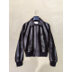 Celine × Hedi Slimane Patchwork 70s Leather Jacket