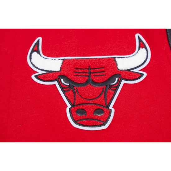 Chicago Bulls Classic Red Wool Varsity Jacket