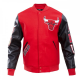 Chicago Bulls Classic Red Wool Varsity Jacket