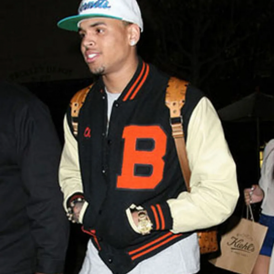 Chris Brown Letterman M Jacket