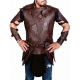 Chris Hemsworth Thor Ragnarok Brown Leather Vest with Removable Belts