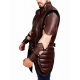 Chris Hemsworth Thor Ragnarok Brown Leather Vest with Removable Belts