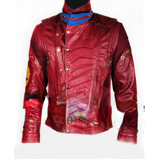 Chris Pratt Star Lord Guardian Of Galaxy Leather Jacket