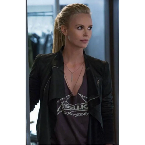 Cipher Fate Of The Furious Charlize Theron Leather Jacket