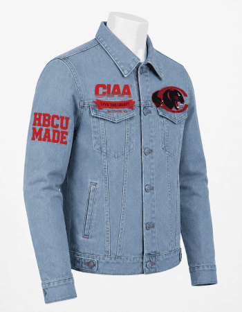 Claflin University Style Denim Jacket - Unisex Claflin University Style Denim Jacket - Unisex