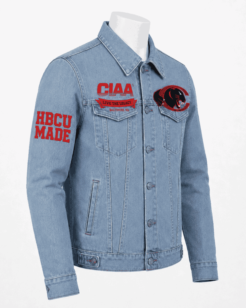 Claflin University Style Denim Jacket - Unisex Claflin University Style Denim Jacket - Unisex