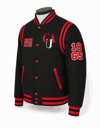 Clark Atlanta University Style Varsity Jacket - Unisex