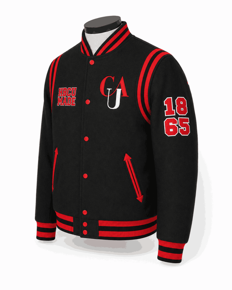Clark Atlanta University Style Varsity Jacket - Unisex