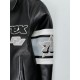 Classic Las Vegas Style Iconic Black Leather Jacket