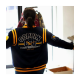 Coppin St. University Unisex Navy Blue Varsity Jacket