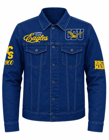 Coppin State University Style Denim Jacket - Unisex