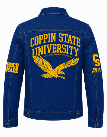 Coppin State University Style Denim Jacket - Unisex