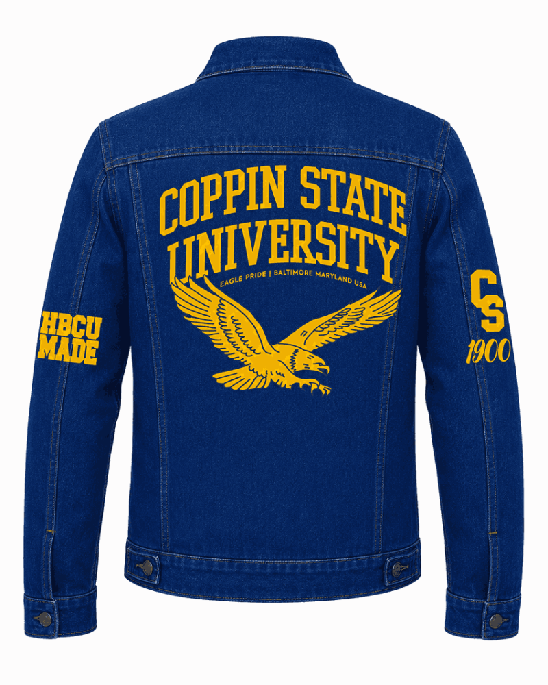 Coppin State University Style Denim Jacket - Unisex
