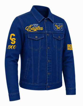 Coppin State University Style Denim Jacket - Unisex