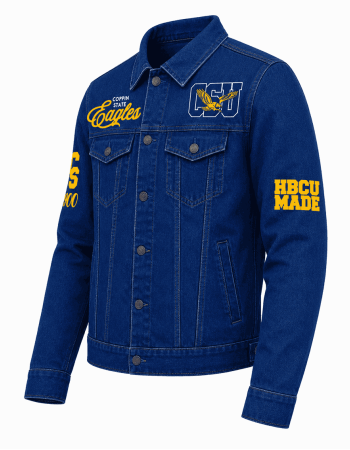 Coppin State University Style Denim Jacket - Unisex