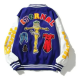 Damar Hamlin Super Bowl Blue Varsity Jacket