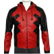 Deadpool Leather Hoodie Costume