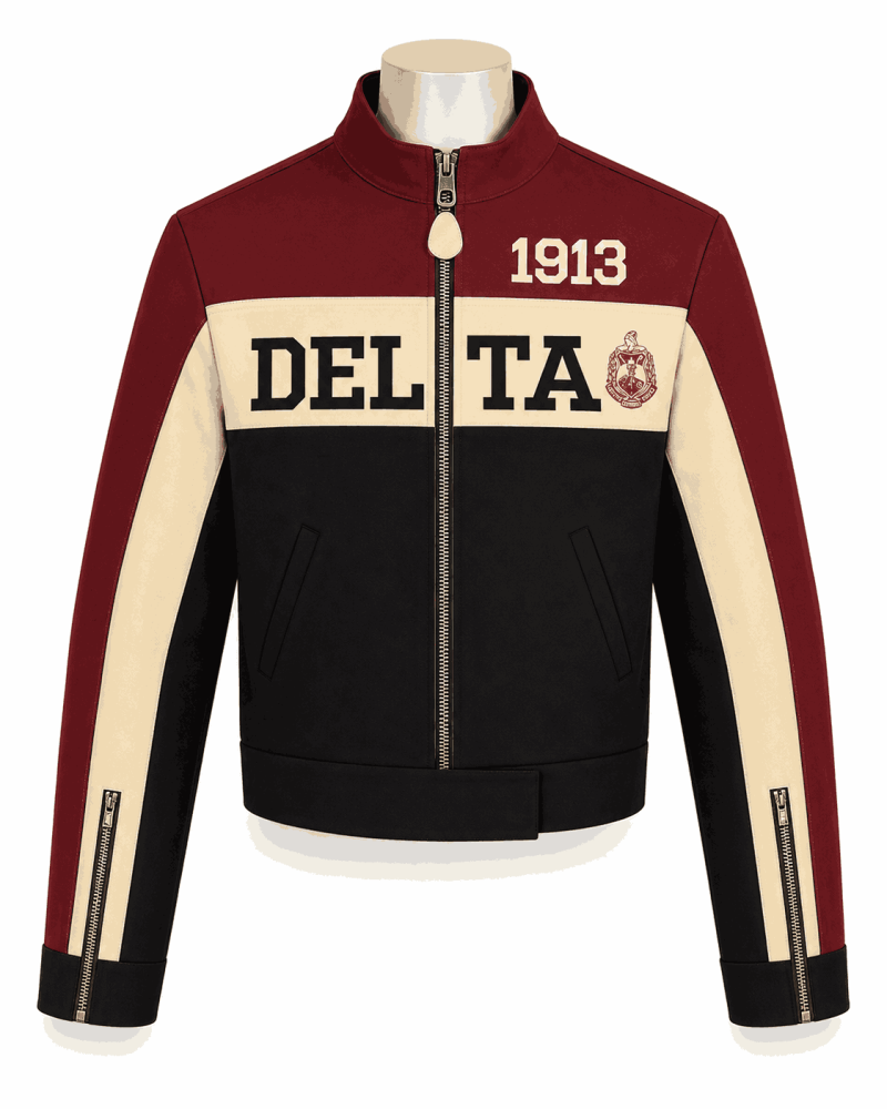 Delta Style Biker Jacket - Unisex