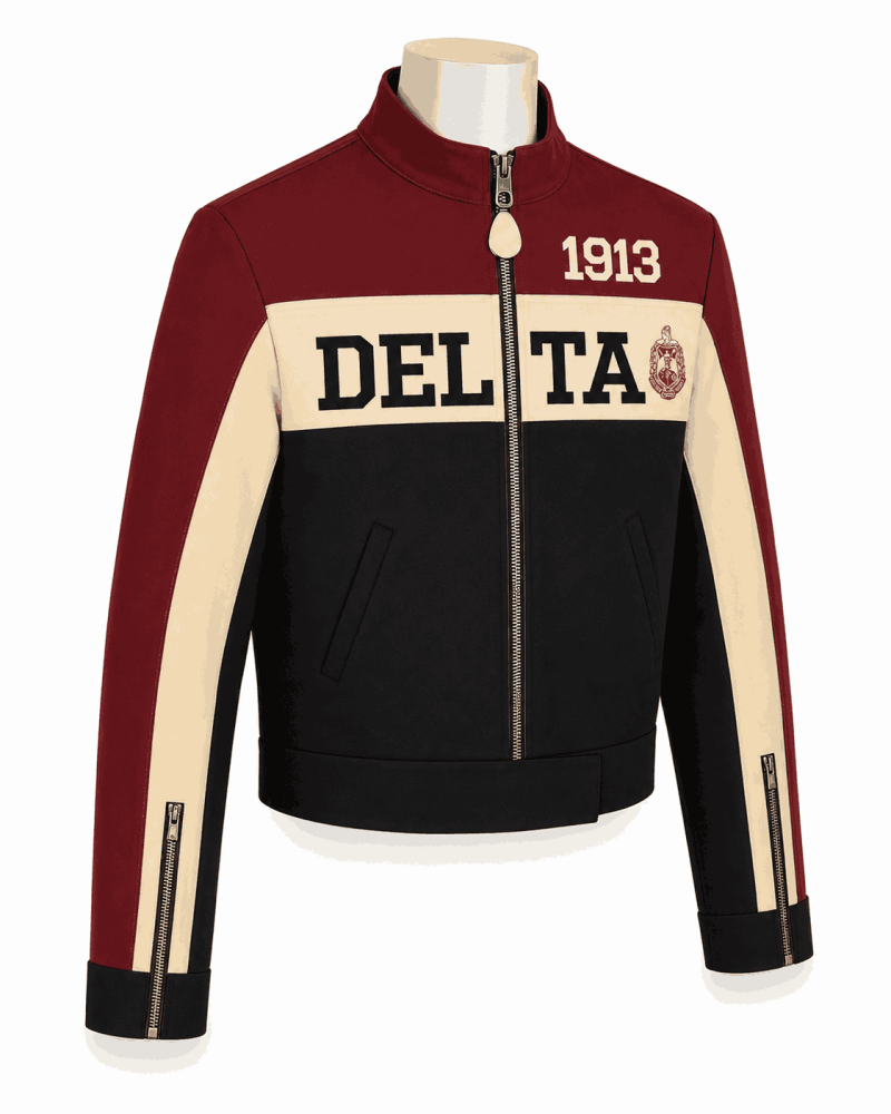Delta Style Biker Jacket - Unisex