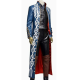 Devil May Cry 3 Vergil Blue Leather Trench Coat