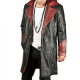 Devil May Cry 4 Dante Leather Trench Coat Costume