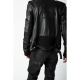 Dior Hedi Slimane Navigate Black Leather Biker Jacket