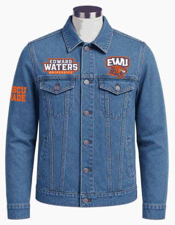 Edward Waters University Style Denim Jacket - Unisex