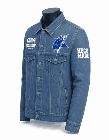Elizabeth City State Style Denim Jacket - Unisex