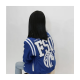 Fayetteville State University Unisex Blue Varsity Jacket