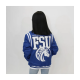 Fayetteville State University Unisex Blue Varsity Jacket